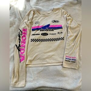 JT Racing Honda Racing Women's Ribbed Long Sleeve Shirt